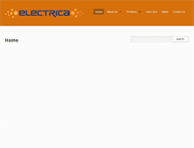 Tablet Screenshot of electricanet.com